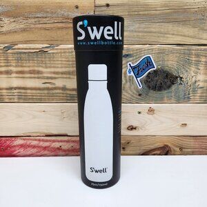 Swell Insulated Steel Water Bottle 25oz 750ml Blue Marble NEW
